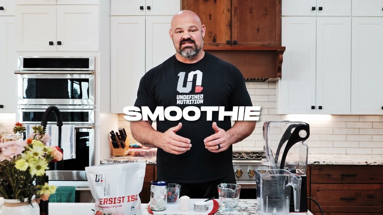 Berry Cream High Protein Smoothie | Persist Whey Isolate Recipes