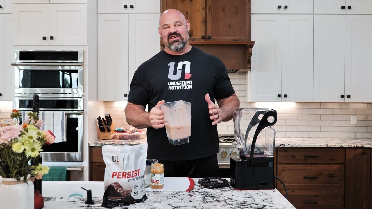Chocolate Brownie Peanut Butter Smoothie | Persist Whey Isolate Recipes