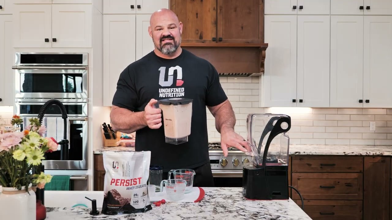 Chocolate Brownie Zucchini Protein Smoothie | Persist Whey Isolate Recipes