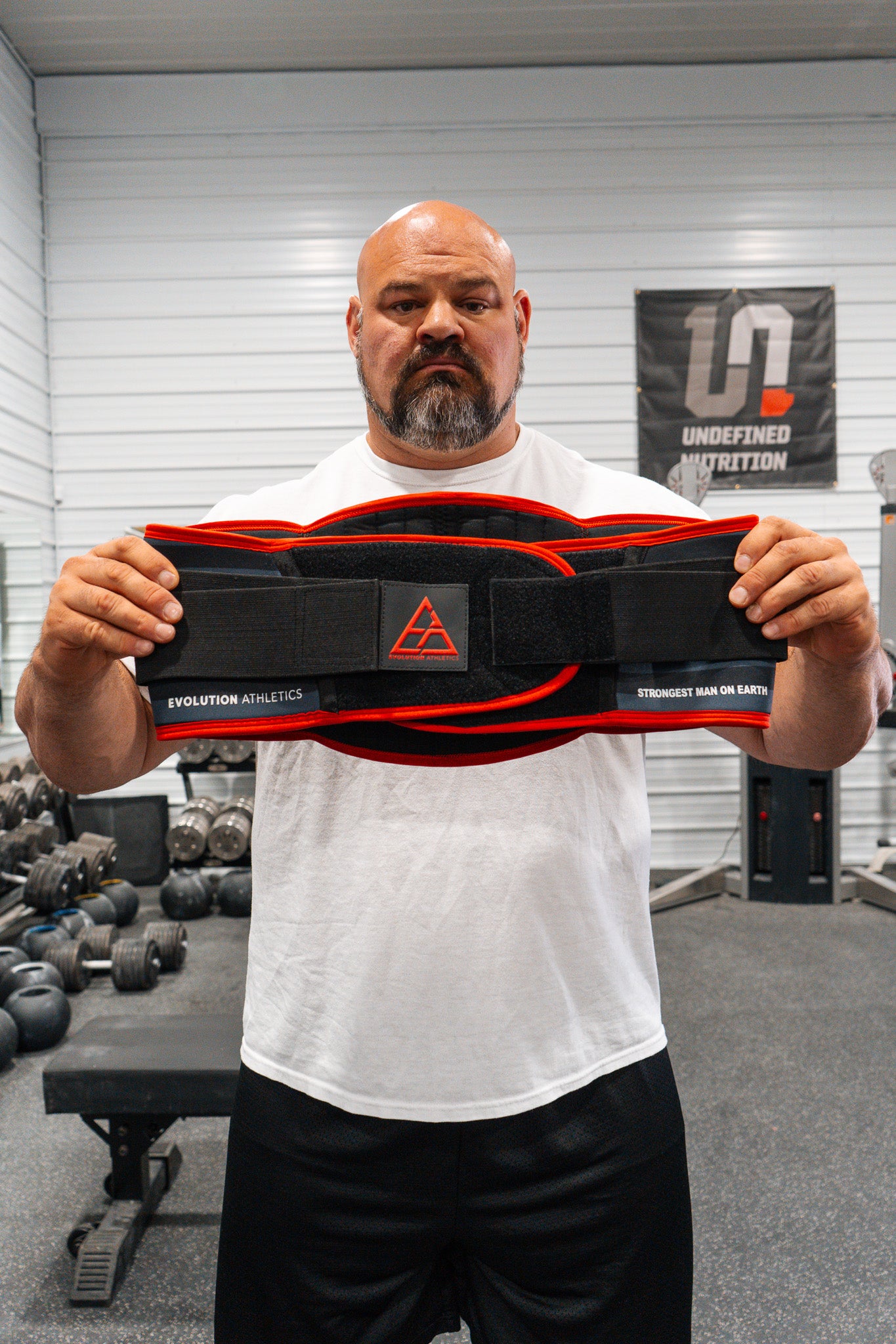 LIMITED ED. STRONGEST MAN ON EARTH SUPPORT BELT