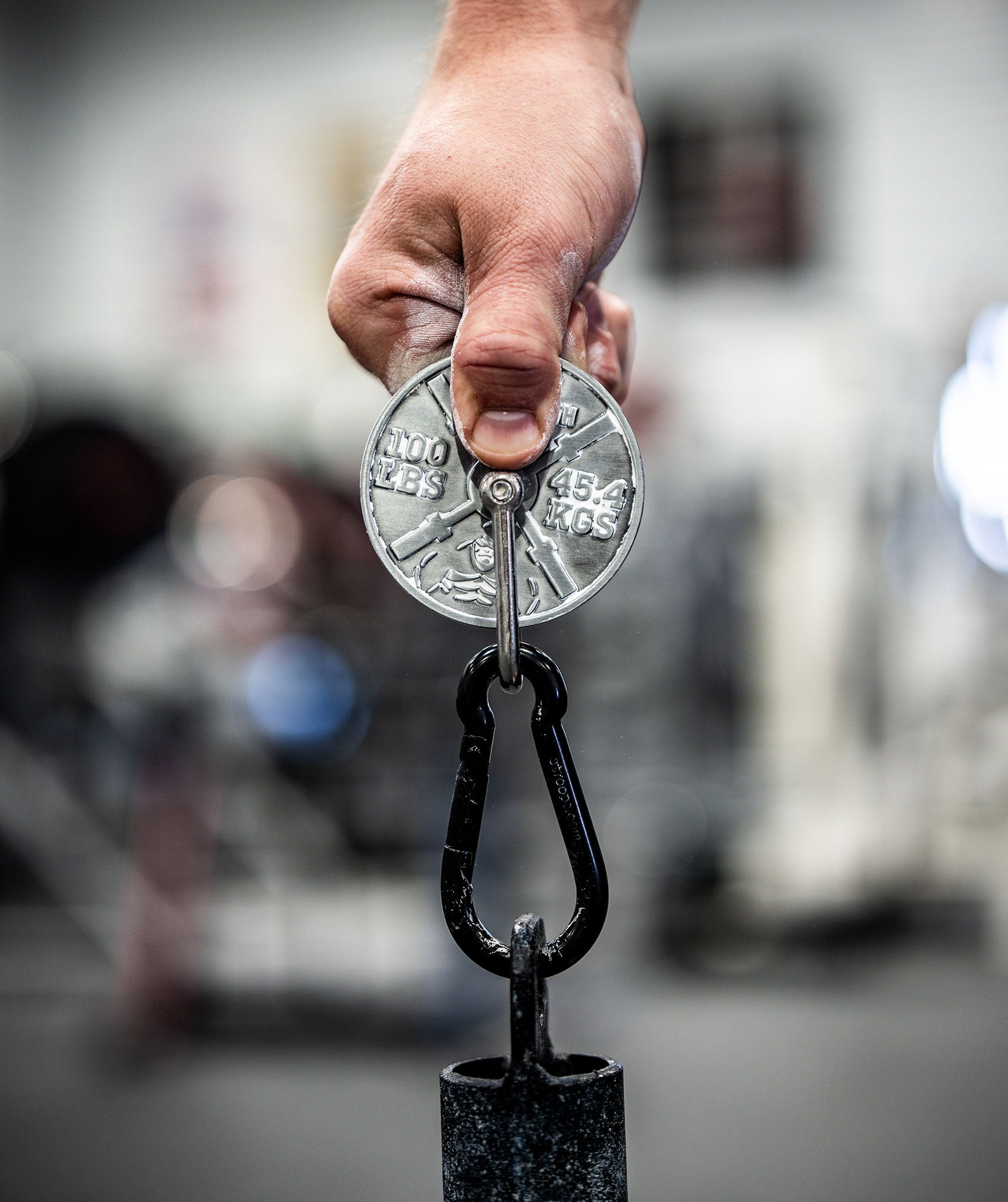 SHAW STRENGTH "100LBS" Pinch Grip Coin