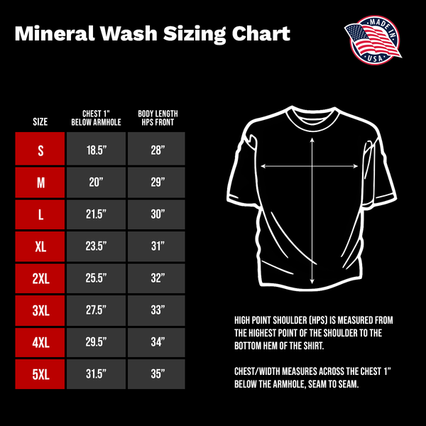 Sizing chart