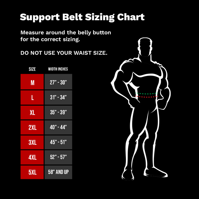 Sizing chart