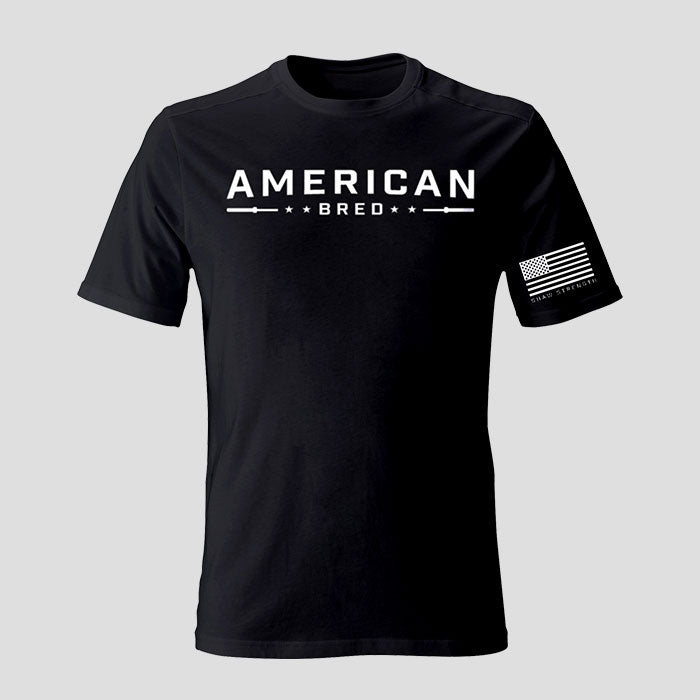 BLACK AMERICAN BRED T-SHIRT - ALL SALES FINAL