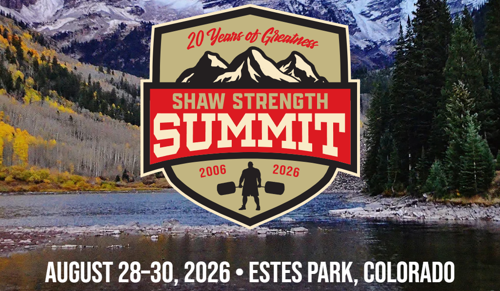 Shaw Strength Celebrates 20 Years of GREATNESS