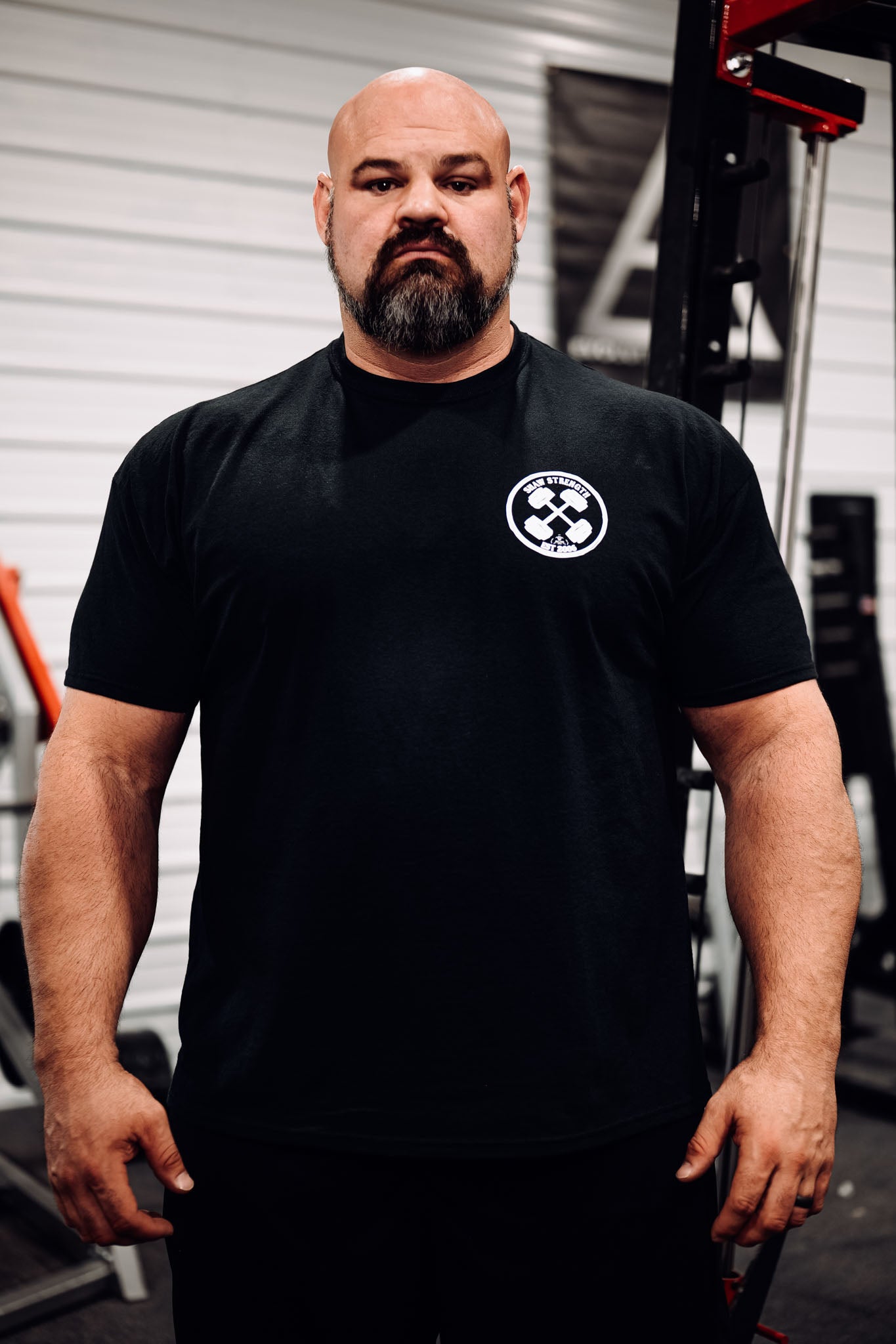 BARBELL CROSS TSHIRT