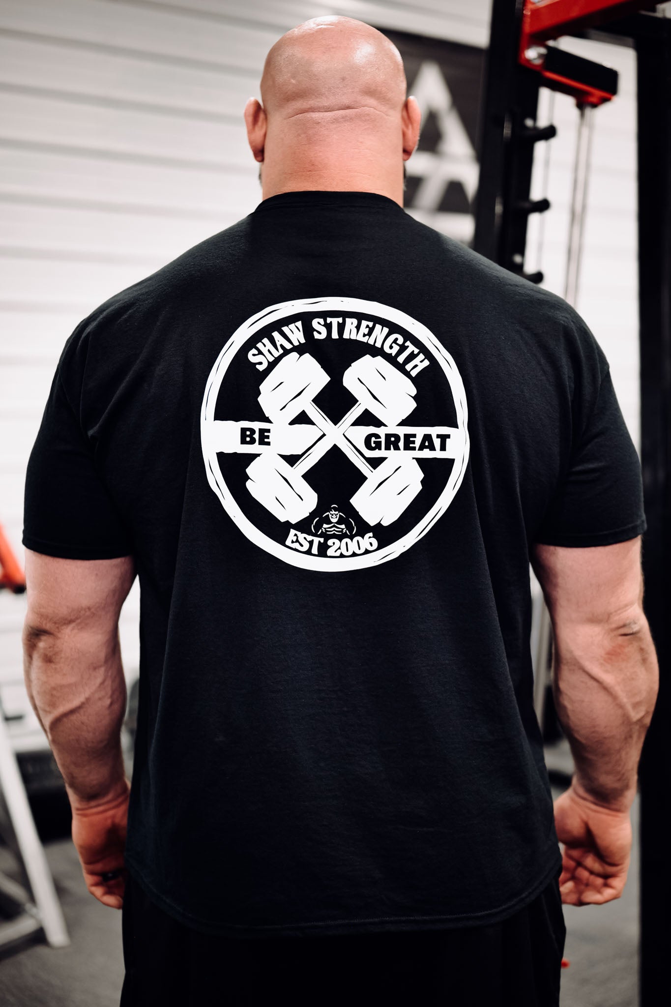 BARBELL CROSS TSHIRT