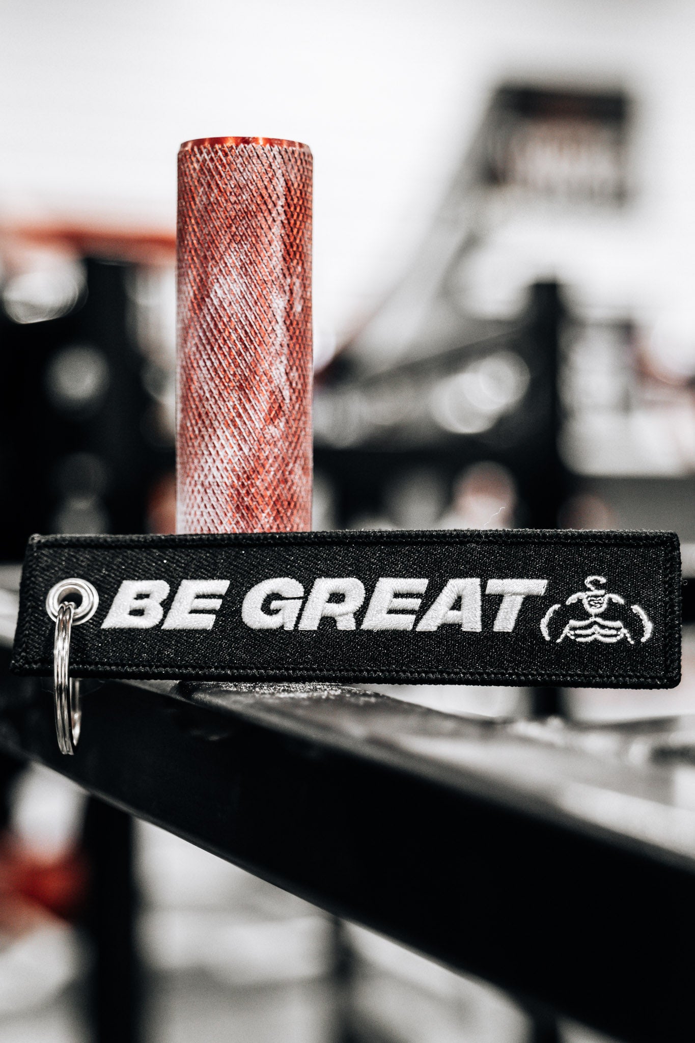 BE GREAT KEYCHAIN