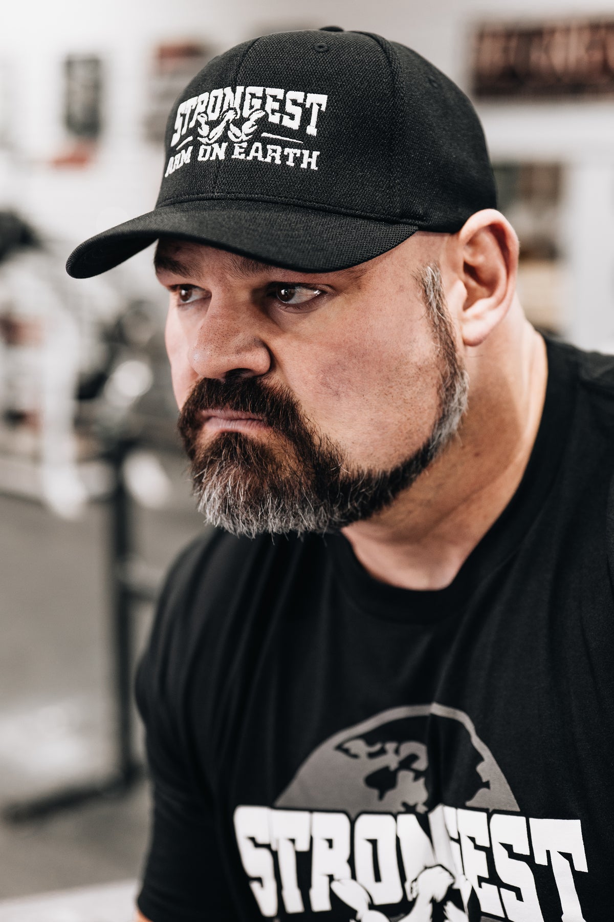 STRONGEST ARM ON EARTH HAT
