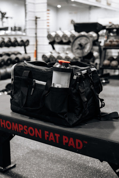 STRONGEST ARM ON EARTH Gym Duffel Bag by Brian Shaw