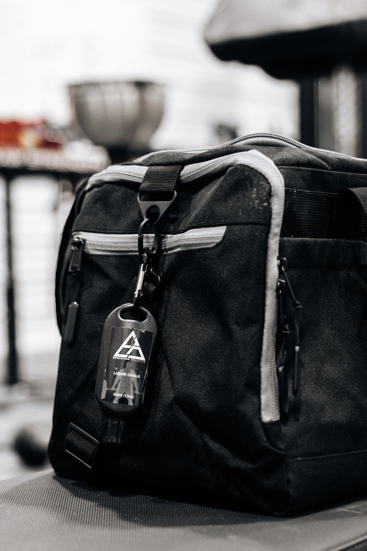 STRONGEST ARM ON EARTH Gym Duffel Bag by Brian Shaw