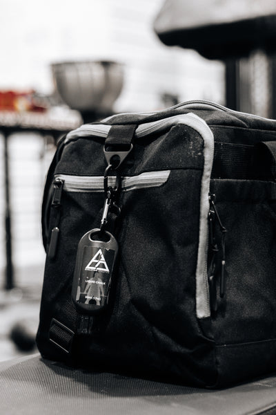 STRONGEST ARM ON EARTH Gym Duffel Bag by Brian Shaw