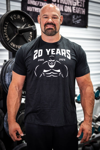 20 Years of Greatness World Tour T-Shirt by Brian Shaw
