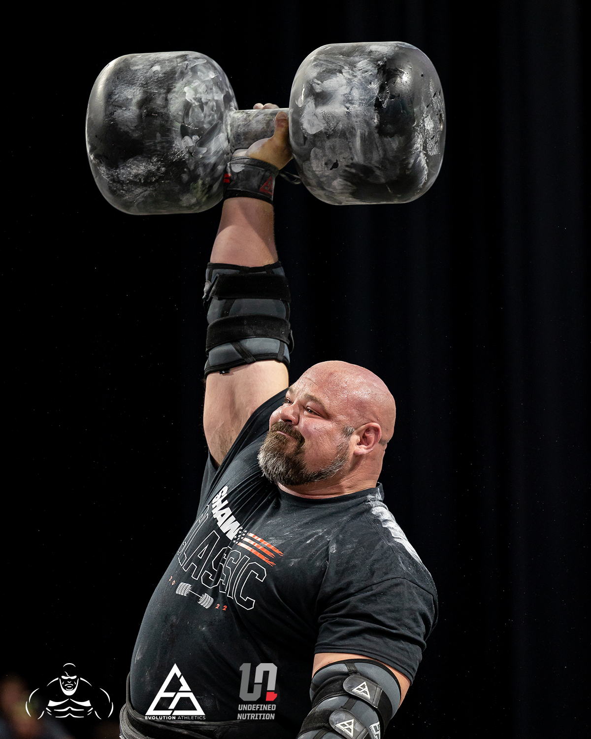 SHAW STRENGTH PERSONALIZED CIRCUS DUMBBELL PICTURE