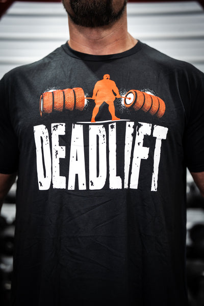 HUMMER TIRE DEADLIFT T-SHIRT BY BRIAN SHAW