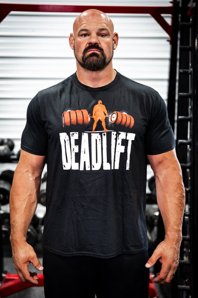 HUMMER TIRE DEADLIFT T-SHIRT BY BRIAN SHAW