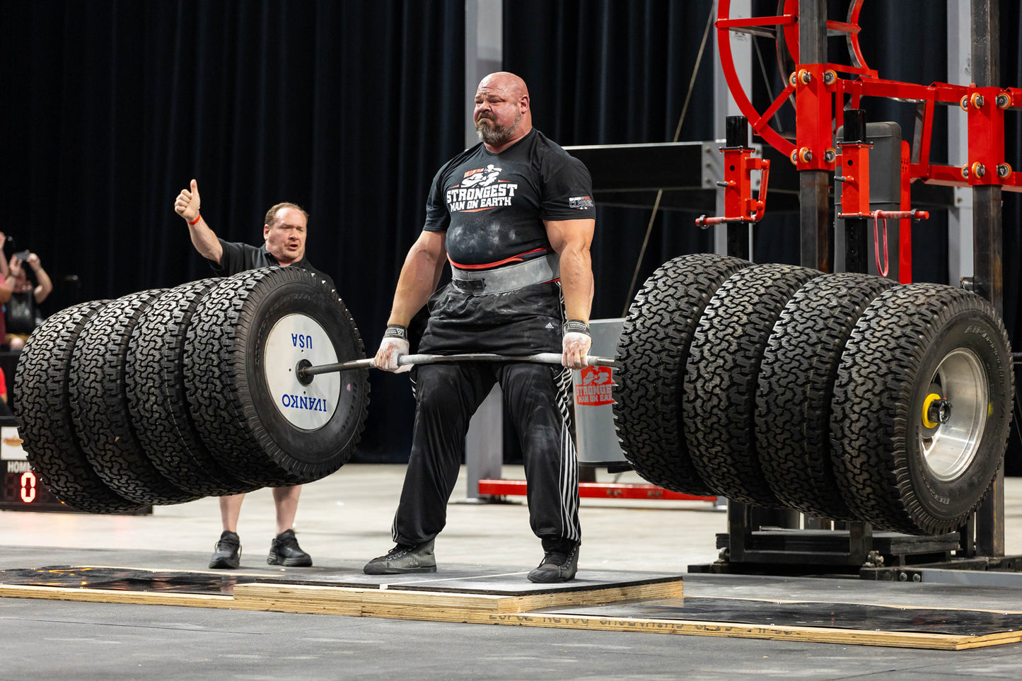 PERSONALIZED LEGACY HUMMER TIRE DEADLIFT POSTER