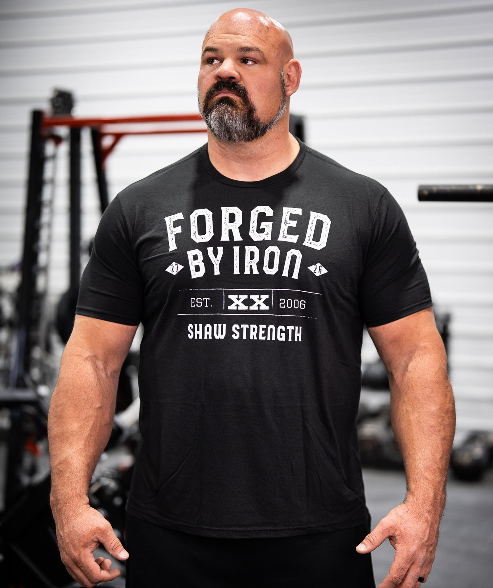 Shaw Strength Forged By Iron T-Shirt