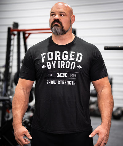 Shaw Strength Forged By Iron T-Shirt