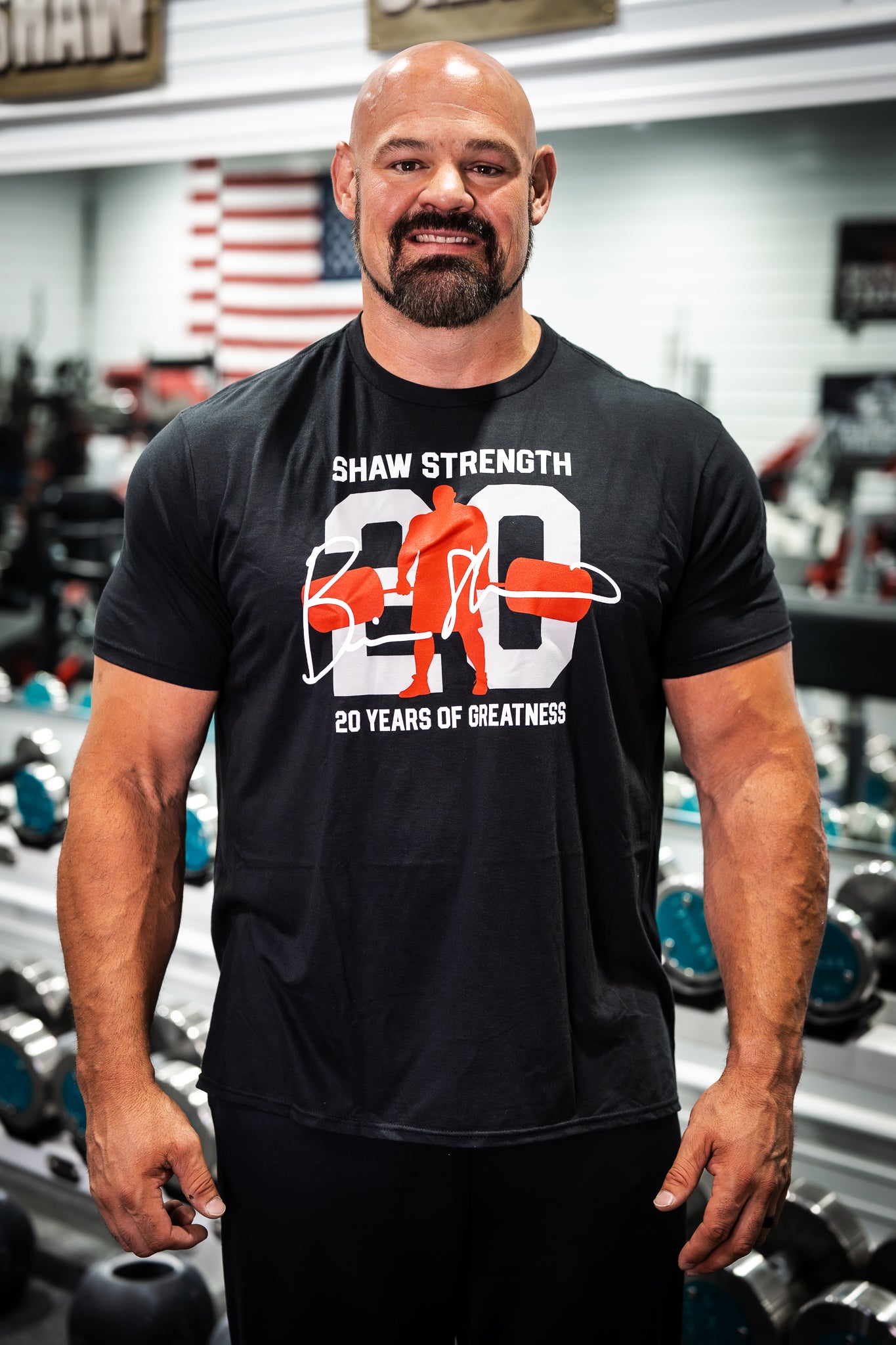 Shaw Strength 20 Years of Greatness Deadlift Edition T-Shirt