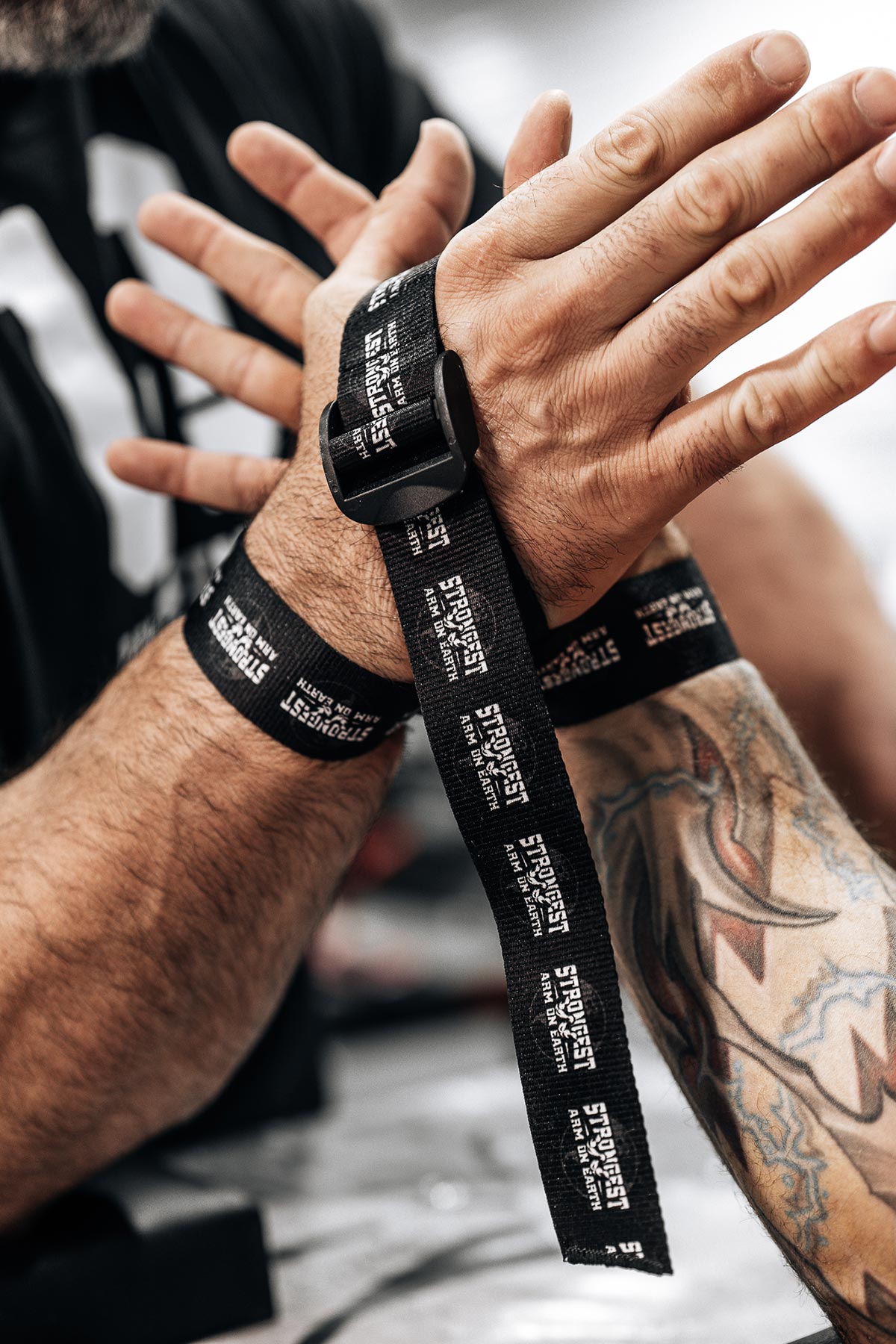Strongest Arm on Earth Arm Wrestling Match Strap