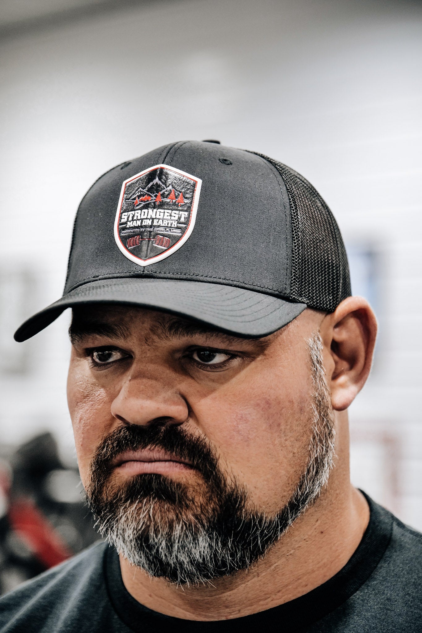 STRONGEST MAN ON EARTH PATCH HAT
