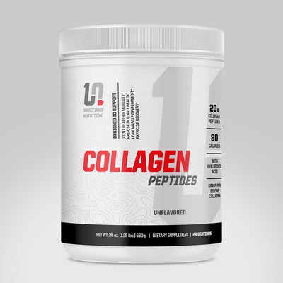 Collagen Peptides Unflavored nutritional supplement made by Undefined Nutrition - Brian Shaw