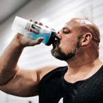 Brian Shaw drinking Create BCAA/EAA+ made by Undefined Nutrition