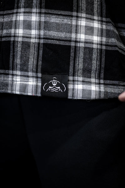 Shaw Strength Black and White Flannel Jacket