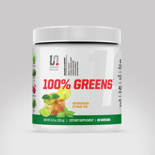 Undefined Nutrition 100% GREENS POWDER - by Brian Shaw