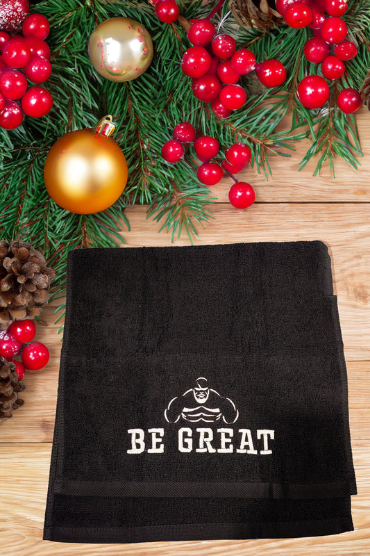 FREE BE GREAT GYM TOWEL