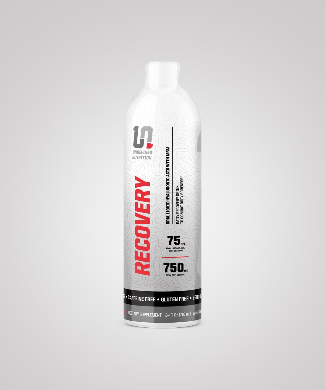 Recovery nutritional supplement made by Undefined Nutrition - Brian Shaw