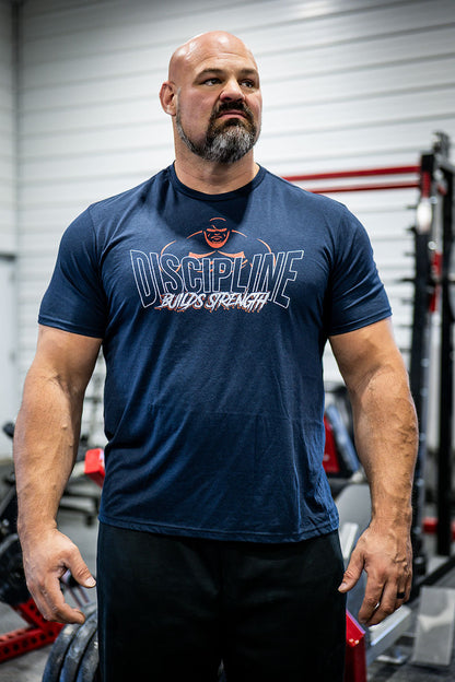 Shaw Strength Discipline Builds Strength T-Shirt