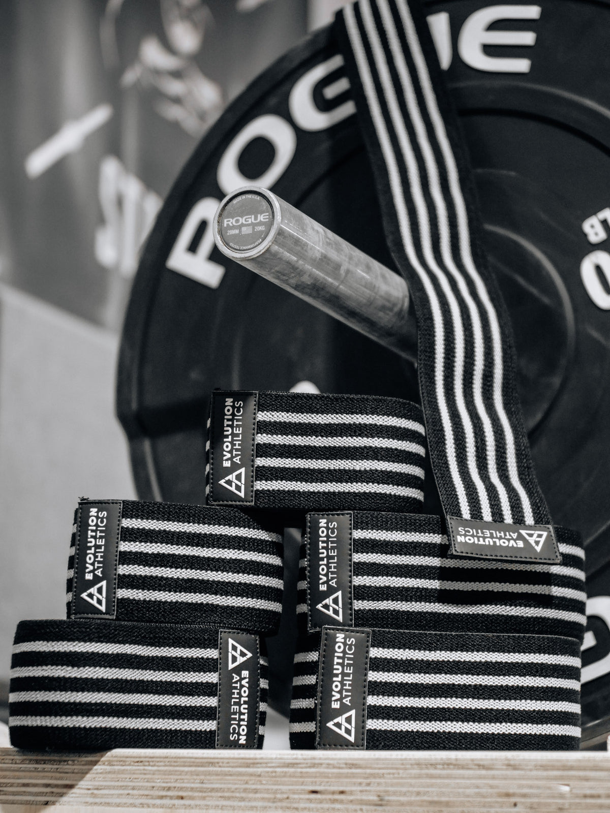EVOLUTION ATHLETICS KNEE WRAPS