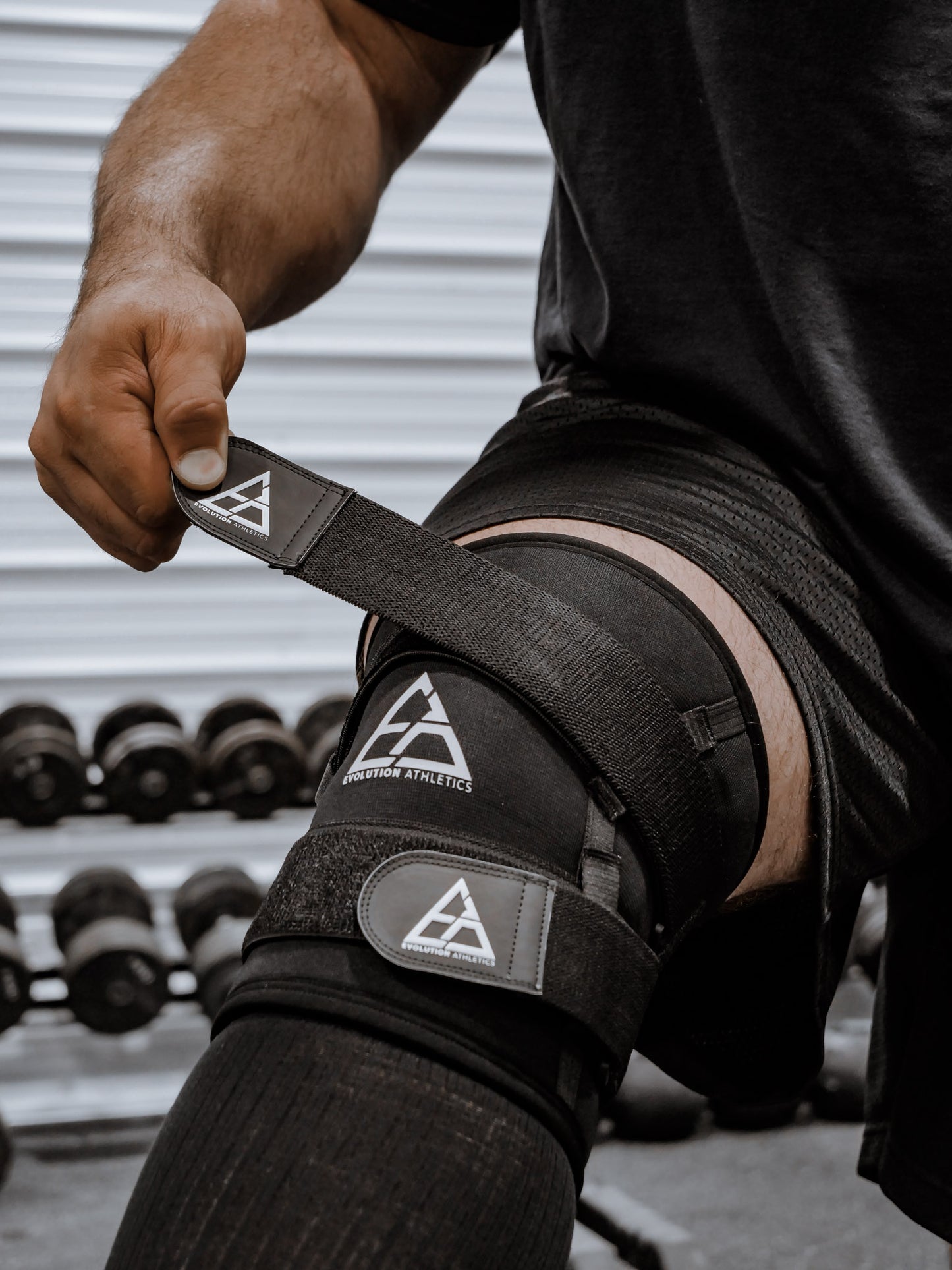 BLACK XTREME POWER KNEE SLEEVES